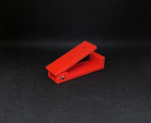 Крючок настенный раскладной/складной "HOOK91 PL Red"